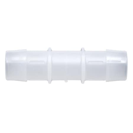 Cole Parmer Hose Barb Fitting, Straight Union, Polypropylene, Cleanroom, 1/8in ID; 10PK C0-2-200PP-QC
